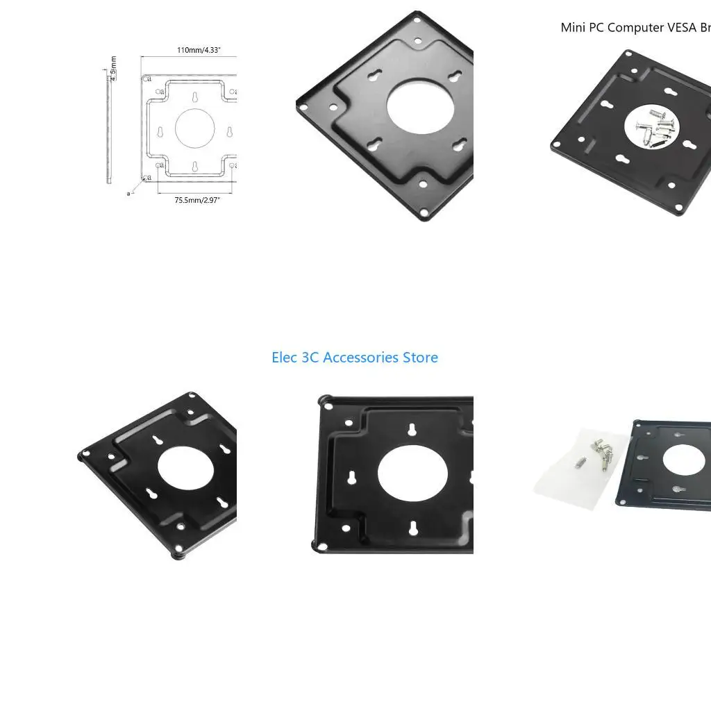 Y51A VESA Bracket Replacement Part For HTPC Mini-Host Computer Part Accessories