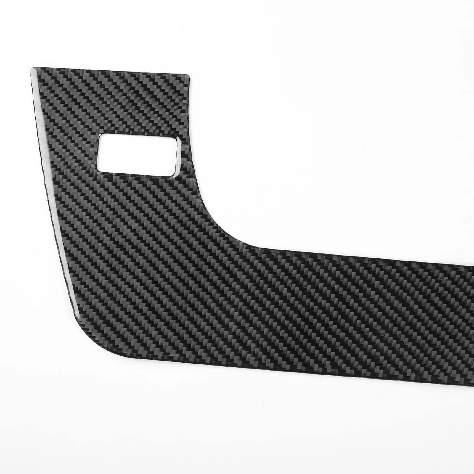 for Tundra for Sequoia 2007-2013 Front Seat Side Panel Decorative Trim Sticker Carbon Fiber Car Interior Mouldings Accessories