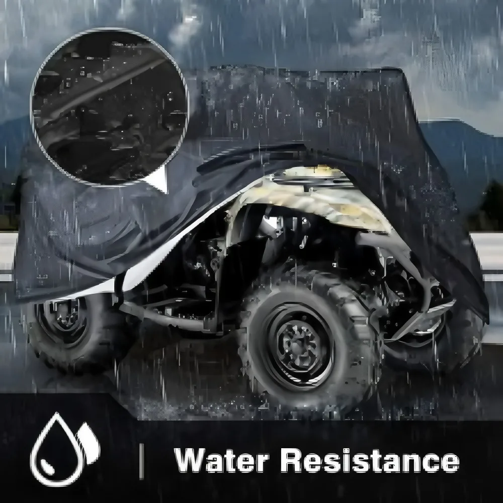 

​​Waterproof UTV Cover​​ Heavy-Duty Oxford Fabric for Polaris RZR/Yamaha/Can-Am/Kawasaki Fits 4-6 Passengers Anti-Scratch Lining