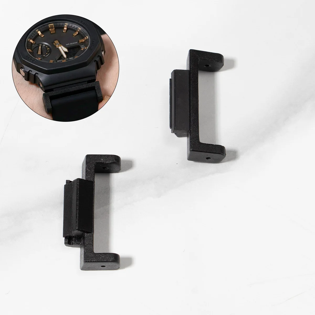 16mm PC Watch Band Adapter For Casioak DW5600 6900 8900 GA-110/100/120 GD-100 Refit Connector Accessories 22mm with Tool - view 6