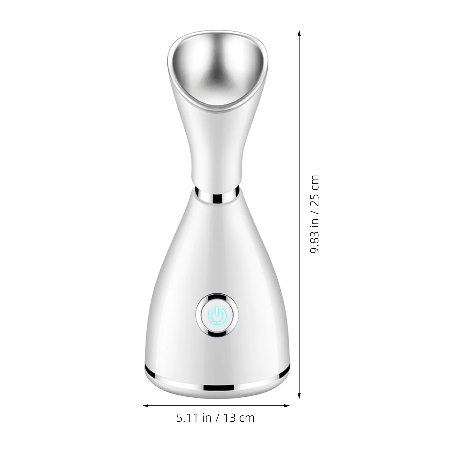 Nano Cleansing Instrument Beauty Steaming Face Hot Spray Hydrating Facial Humidification Sprayer Household Us Plug White