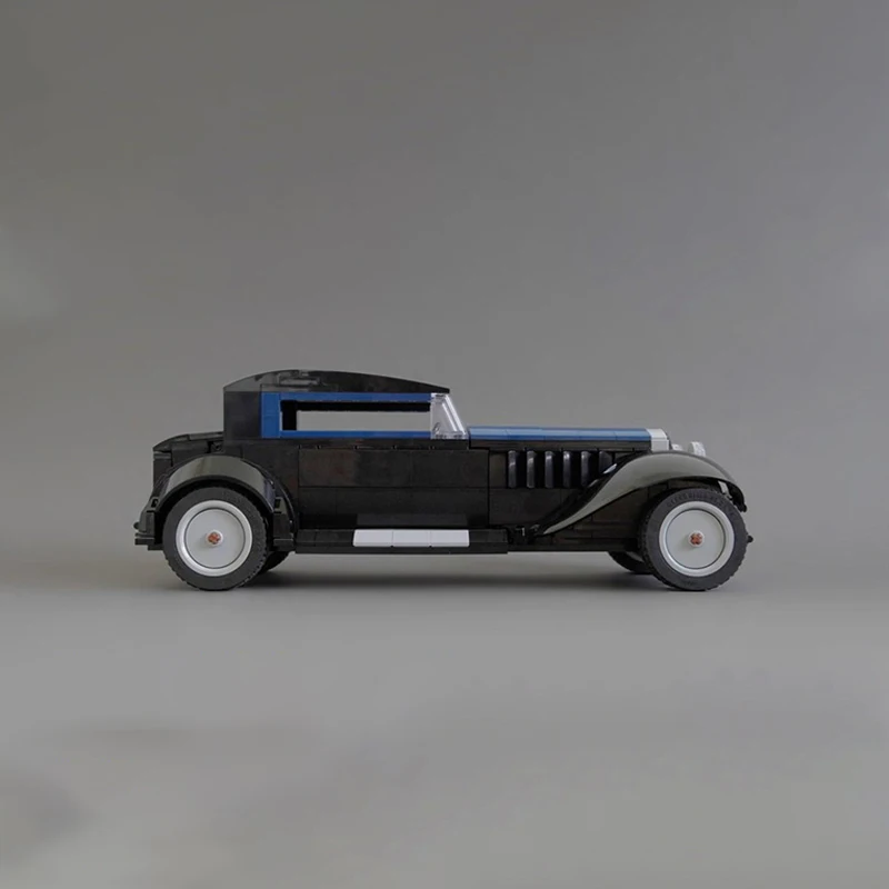 

540pcs MOC Bugatties Type 41 Kellner Cie Vintage Car Luxurious DIY Model Building Blocks Birthday Toys Gift