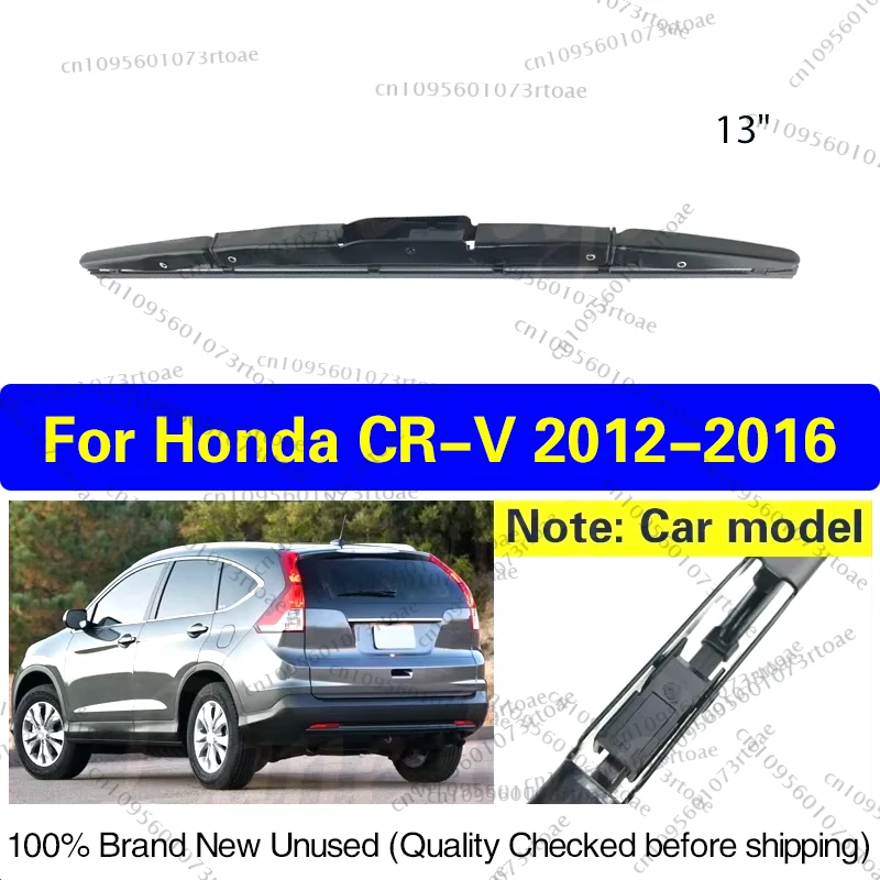 

Rear Wiper Blade For Honda CR-V CRV MK4 2012 - 2016 Windshield Windscreen Rear Window Back Wipers Car Accessories 13"