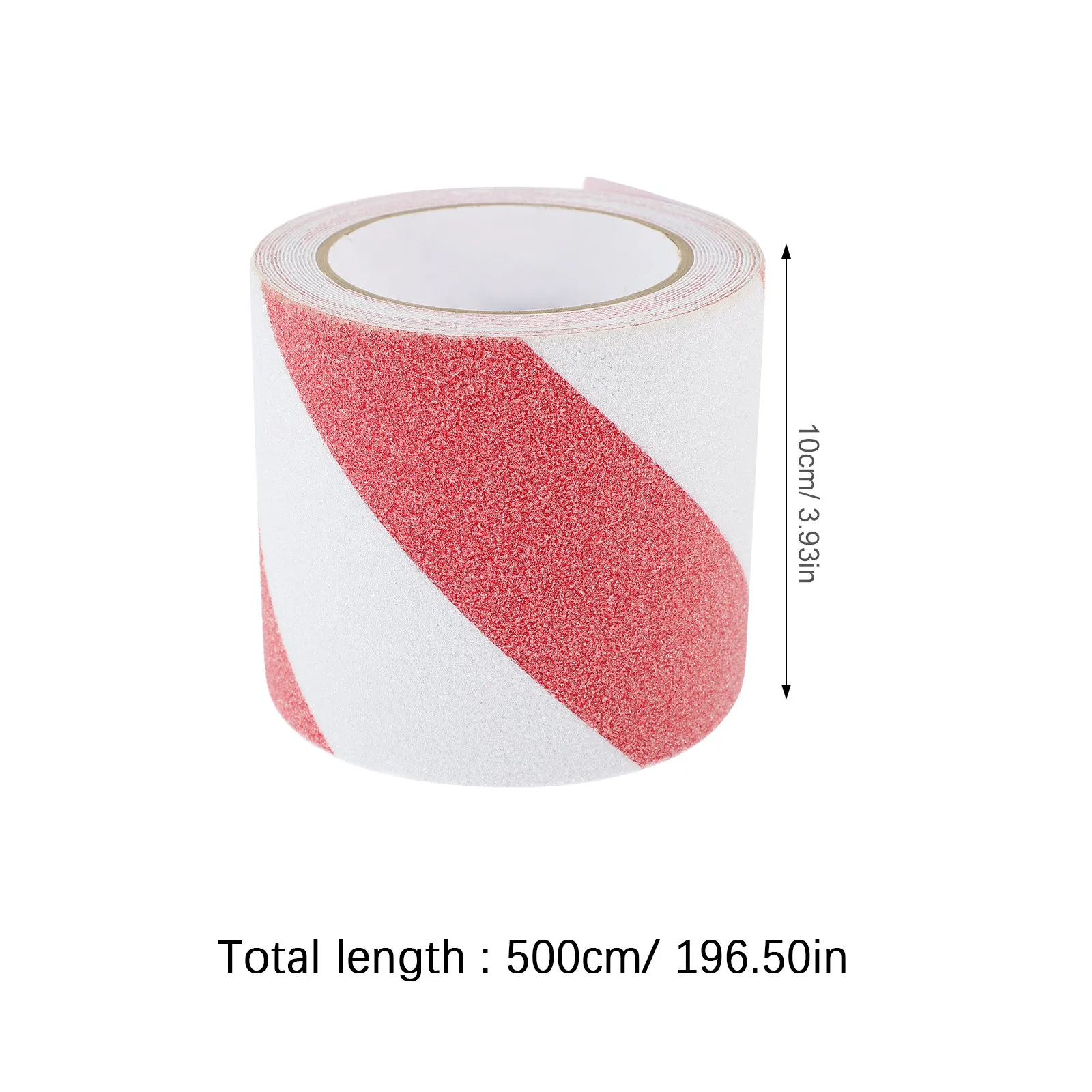 1 Roll Anti Slip Stair Safety Tape Reflective Adhesive Non Slip Strip for Indoor Outdoor Steps Warning Grip Tape for Stairs