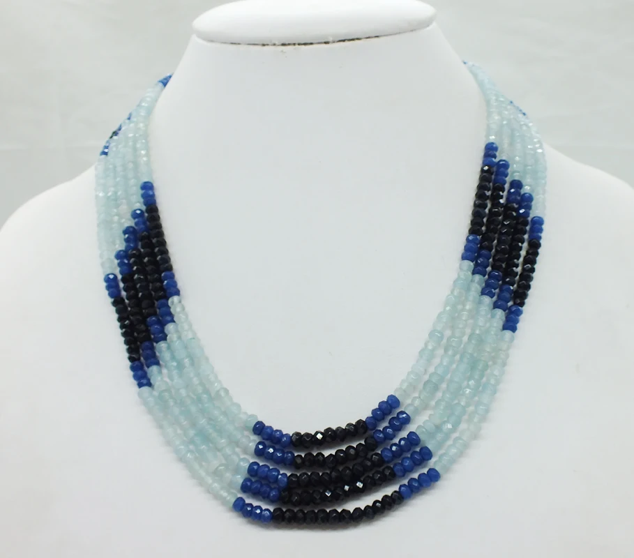 Brazil natural semi-precious stones necklace