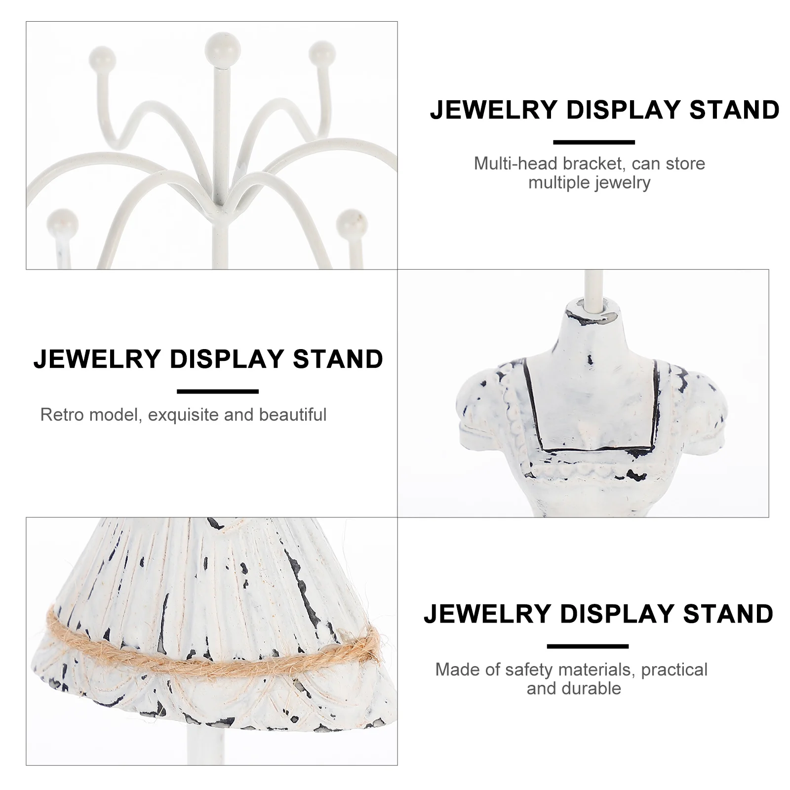 

1 шт., стеллаж для выставки товаров ювелирных изделий, органайзер для хранения ювелирных изделий, подставка для серег, ожерелий, браслетов, простая полка для сережек