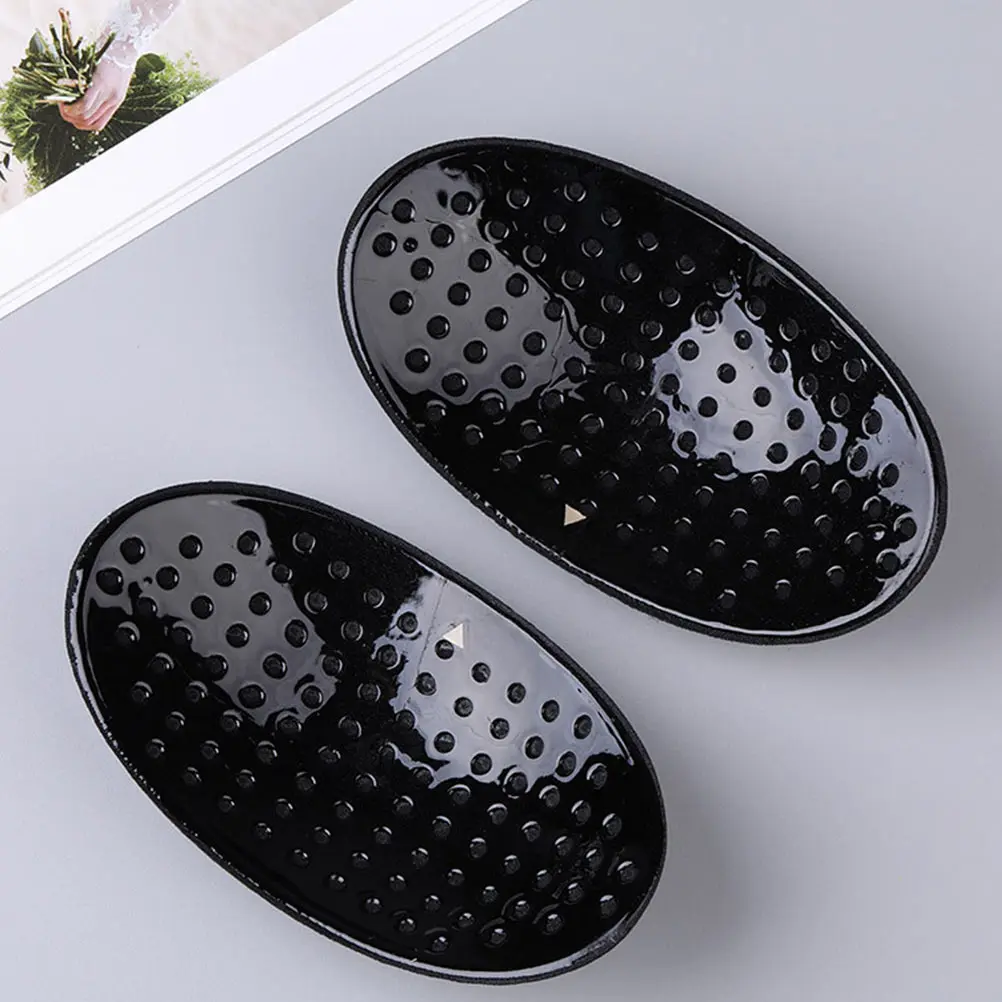 

2pcs Shoulder Pads Anti-Slip Stickers Breathable Sponge Light Thin Four Seasons Comfortable Shoulder Pads Unisex