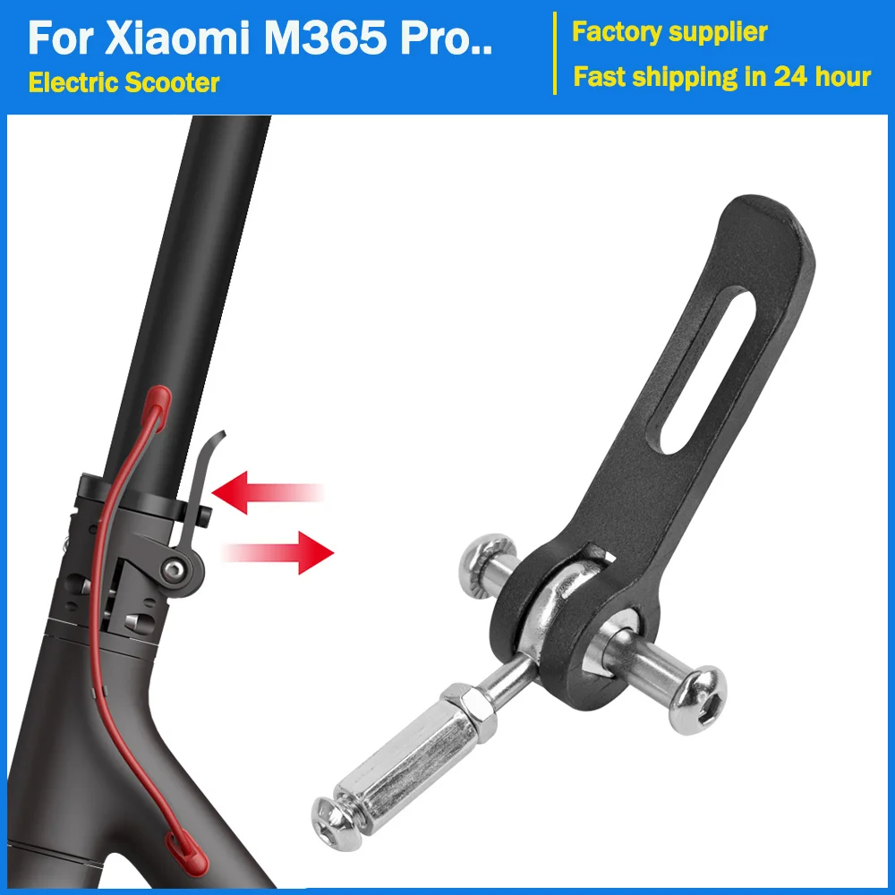 Electric Scooter Folding Pothook Hinge Bolt Hardened Steel Lock Fixed Bolt Screw for Xiaomi M365 Skateboard Folding Hook Parts