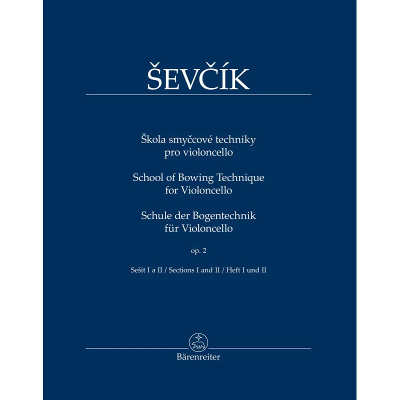 

School Of Bowing Technique For Violoncello Op 2 Barenreiter Barenreiter 9790260108479 Book