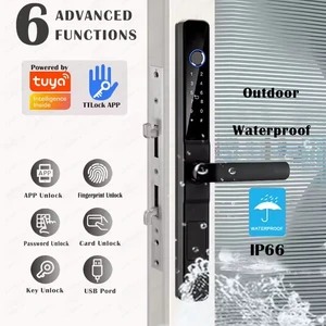 Tuya SmartLife WiFi -Teststeuer 12 Hauptverkauf Elektronische Verriegelung für Aluminiumtür - №6
