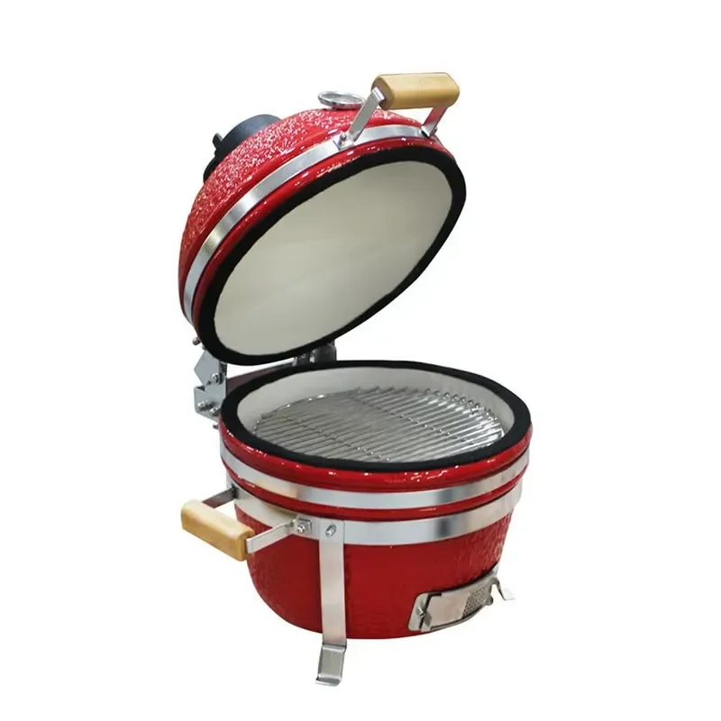 

Mini Outdoor Grill Portable BBQ Machine 14 Inch Egg Shape Ceramic Camping Barbecue Stove for Commercial Equipment