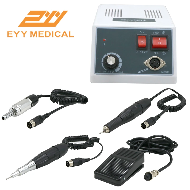 Dental 18/102/204 Handle Micromotor Electric Brushless Lab Motor Mini Clinic Polishing Dentistry Equipment Set Dentist Tools