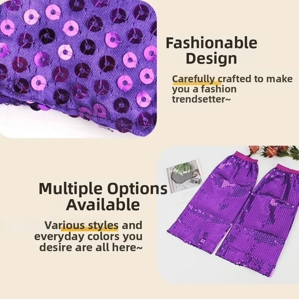 1 paar mode sprankelende pailletten beenwarmers glanzende sexy glinsterende beensokken lange sokken kniehoge beenbedekking dansfeesten