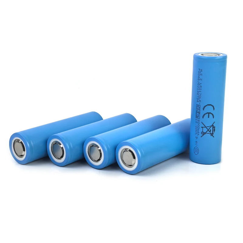 1-24 قطعة الأصلي LS LISHEN LR21700LE 5000mAh 10C بطارية 45A 3.6V 18.0Wh قابلة للشحن بطاريات ليثيوم على عالية استنزاف 21700 خلية