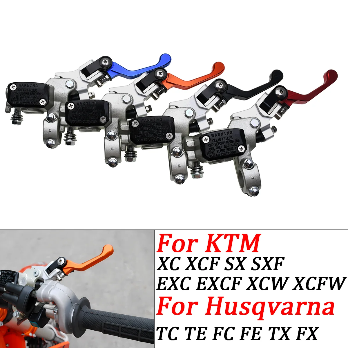 

7/8 22mm Motorcycle Front Hydraulic Brake Master Cylinder Lever For KTM SX SX-F XC XC-W XCF-W XC-F EXC EXC-F 150 250 350 450 500