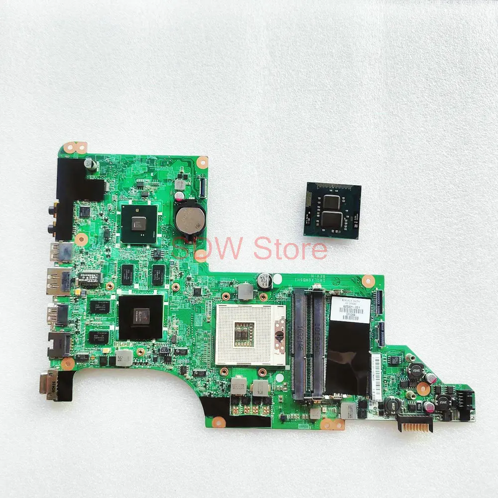 FOR HP PAVILION DV7-4040TX DV7T-4000 DV7-4000 Motherboard 605321-001 615308-001 Mainboard DA0LX6MB6H1 DA0LX6MB6F1 HM55 DDR3