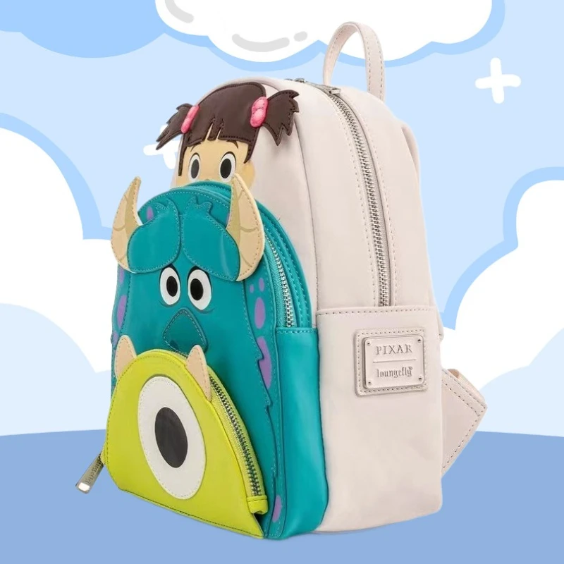 

Tinker Fairy PU Leather Minnie Women Backpack Lady Bags Toy Story 3 Alien Schoolbag Brand Handbag for Girl
