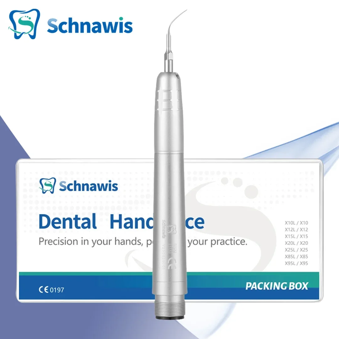 

Schnawis Dental Ultrasonic Scaler Handpiece Air Scaler Handpiece Sonic Scaler Tooth Cleaner With 3 Tips 2/4 Hole Dentistry Tool