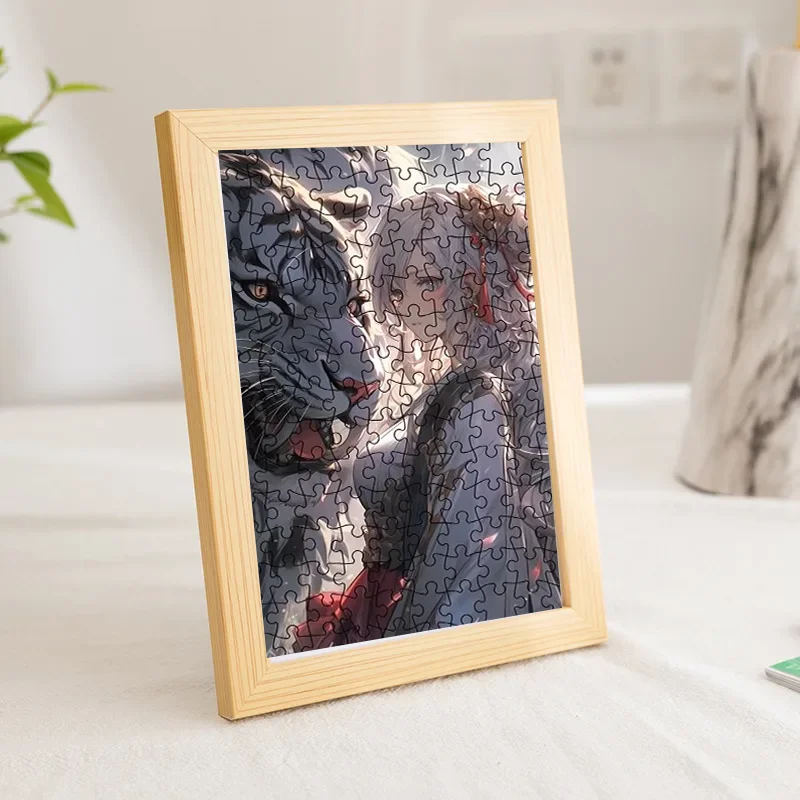 150 sztuk Mini probówka puzzle z ramką na zdjęcia dorośli zabawka dekompresyjna lodówka gra dekoracja rodzinna zabawki edukacyjne