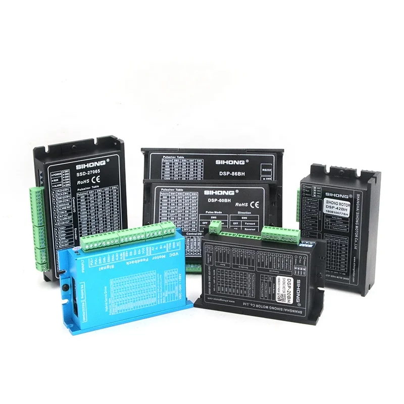 Sihengmotor Factory Cheap Price DSP-22208 2PHASE 220V Stepper Motor Driver and Controller for Nema34 Nema42 Motor