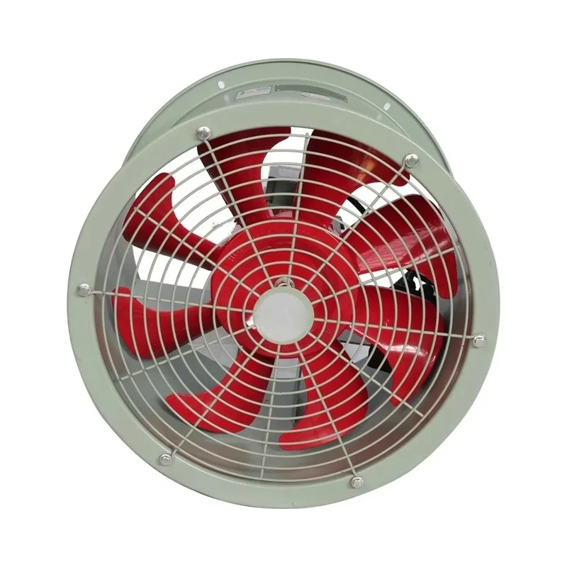

High temperature resistant axial flow fan oil-proof and moisture-proof kitchen pipeline ventilation fan industrial 220v380v