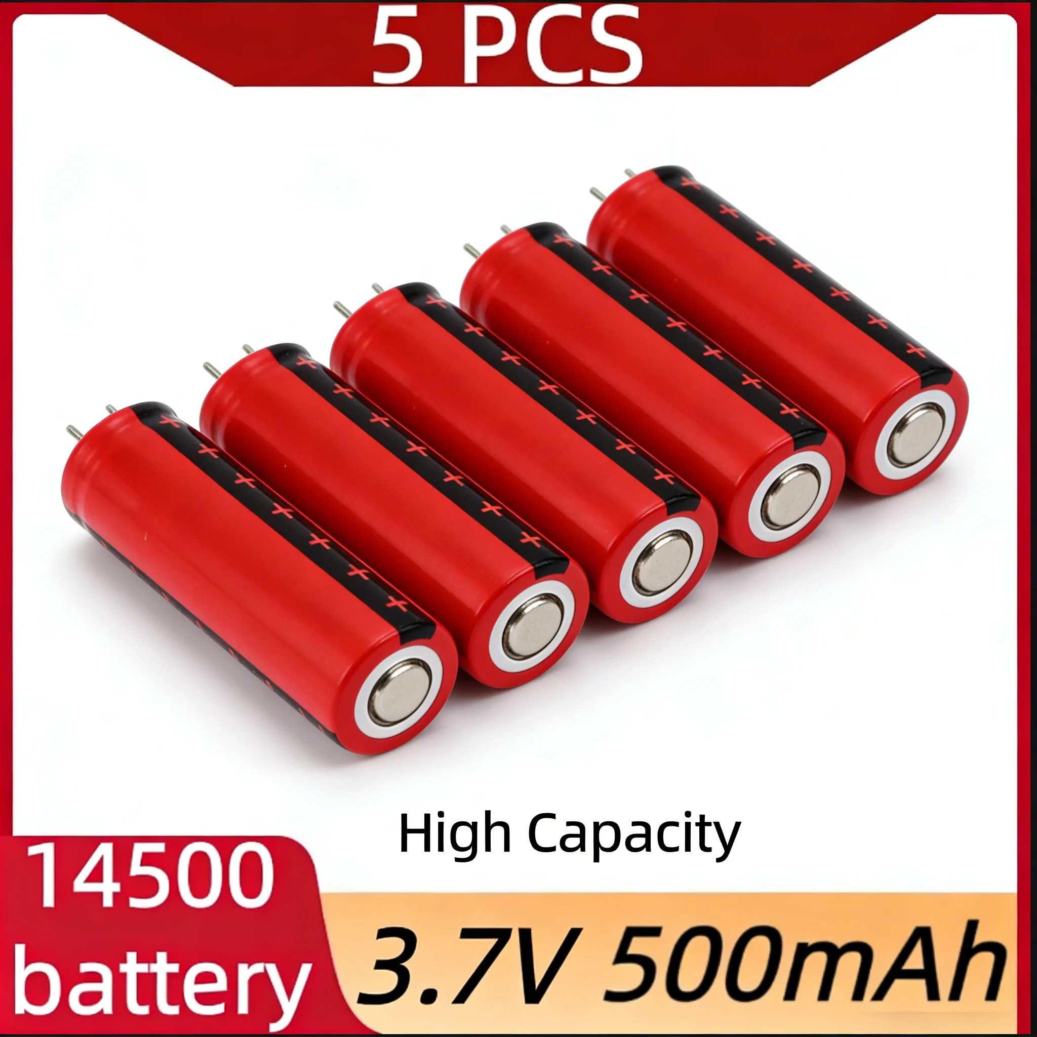 Hotsale Lithium Iron Phosphate Capacitor Lithium Battery 14500 3.2V 500mAh Rechargeable Electronic Toy Battery