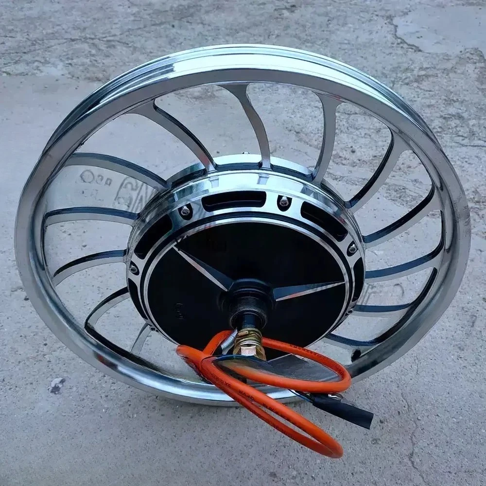 20-Inch integrated wheel beach electric vehicle 2000w motor 48V high-power replacement brake motor