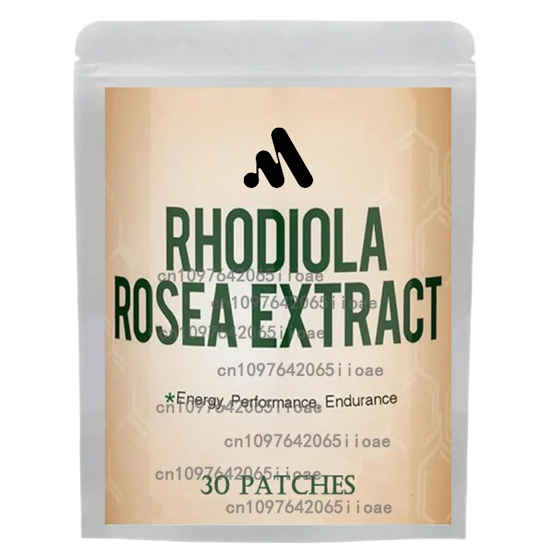

30 Patches Rhodiola Rosea Transdermal Patches with Ashwagandha Support Healthy Energy Levels and Stamina