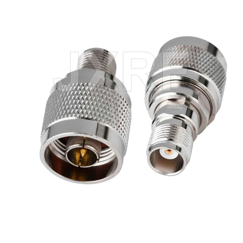 JXRF Connector 2PCS N to TNC Adapter N Male female to TNC Male female RF Coaxial Adapter