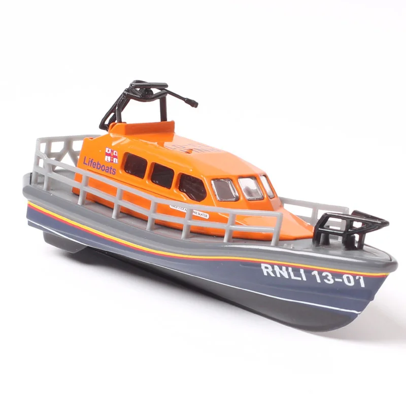 1/87 Ho Scale Rnli 13-01 Lifeboat Model Realistic SAR Boat Model Miniature Collection Ho Scene Decorations Sand Table Landscape