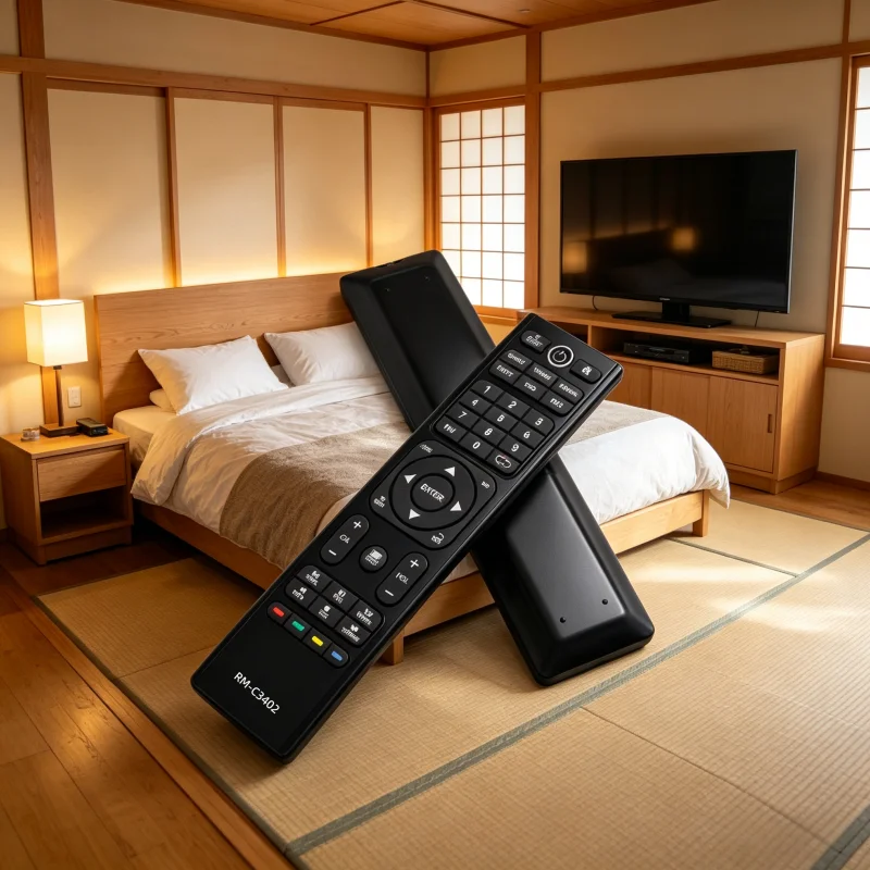 RM-C3402 Replace Remote Control fit for JVC FHD 4K UHD Curved HD LED TV LT-32N370A LT-32N386A LT-39N370AN LT-40N570A LT-50N790A