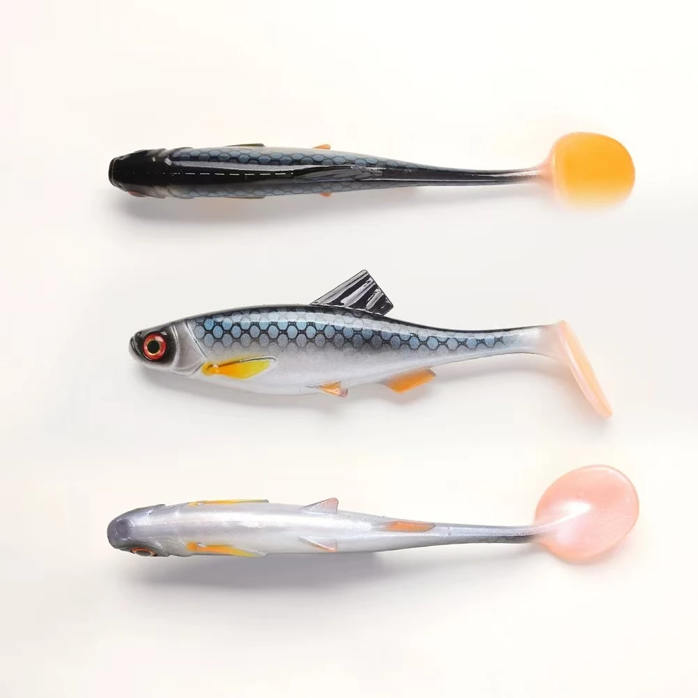 1Pc Fishing Lure Big Size Soft Bait Lures 20cm/7.87in/59.5g Swimbait Artificial Fishing Gear image 4