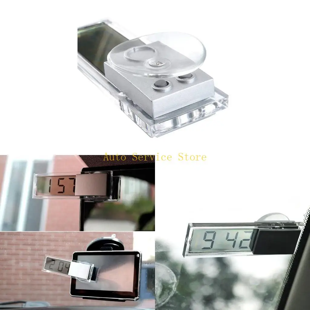 

462A Автоподобный ЖК -дисплей Digital Clock / Термометр