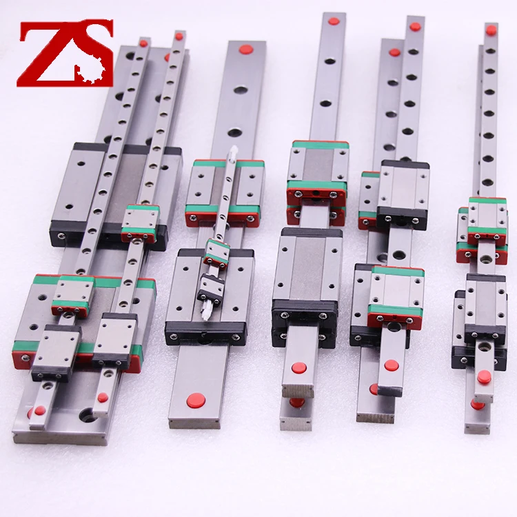Stainless Steel Cnc Short Linear Guide Rail Slide Block
