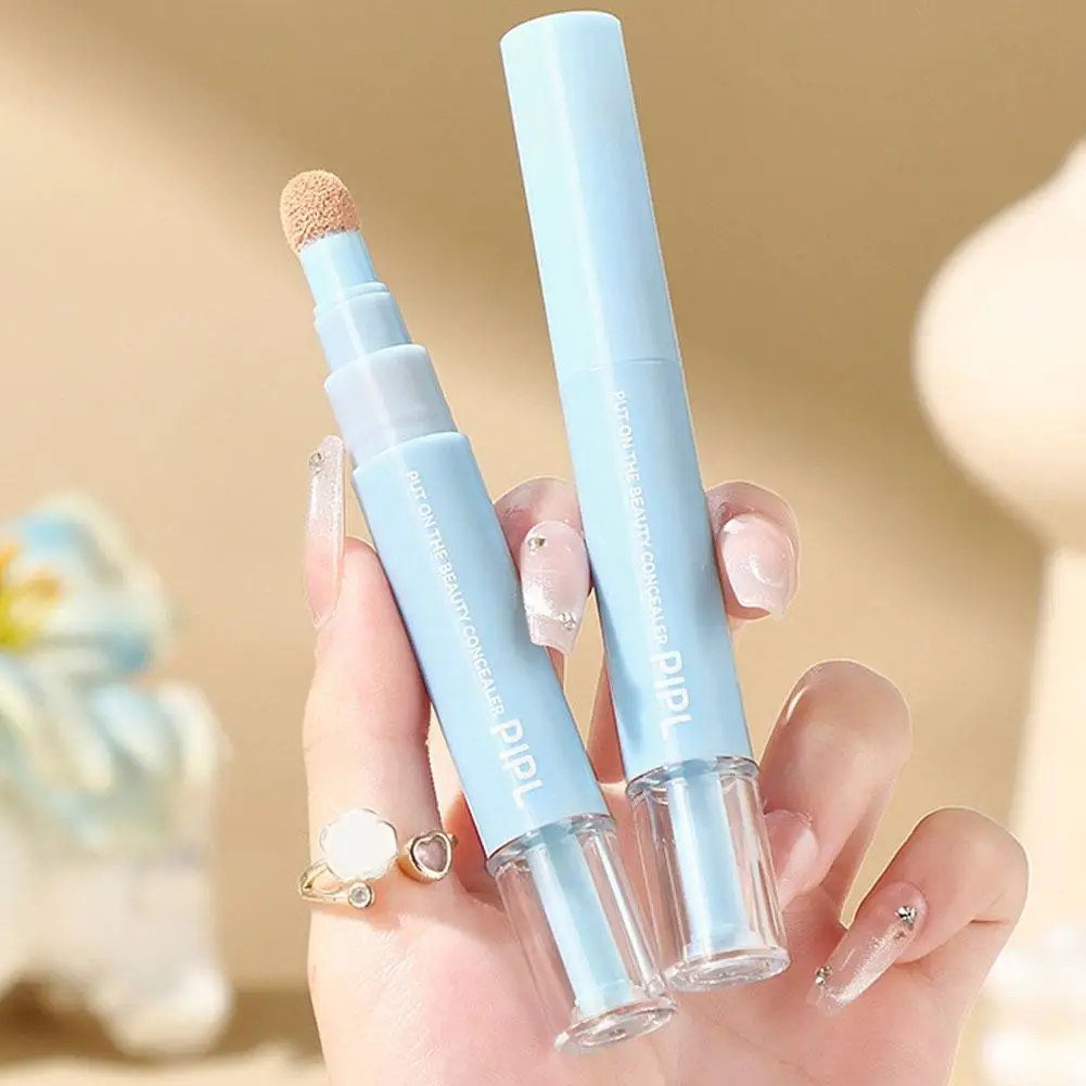 Skin Repair Concealer Pen Sponge Concealer Naturally Brightening Covering Blemishes Moisturizing and Fitting