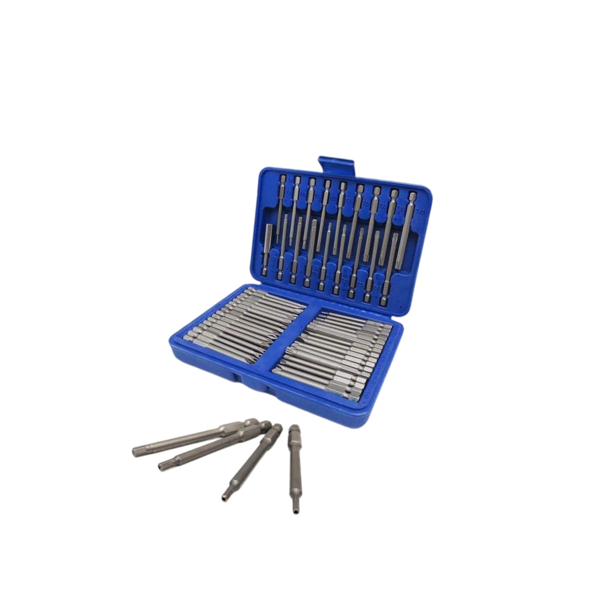 36/50Pcs 75mm Long Special Screwdriver Bit Set CR‑V Steel 1/4