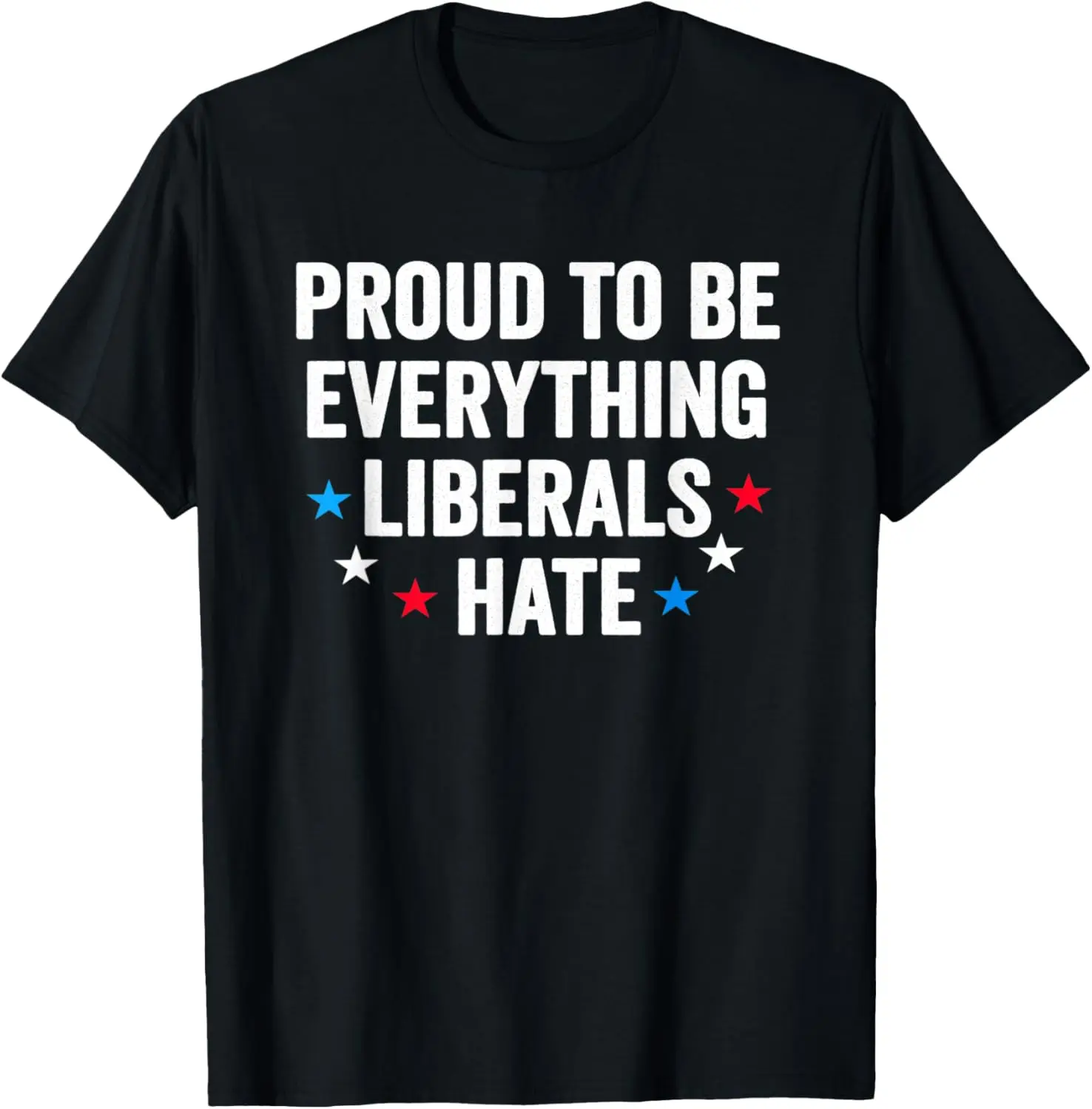 

Proud To Be Everything Liberals Hate Conservative Patriotic T-Shirt