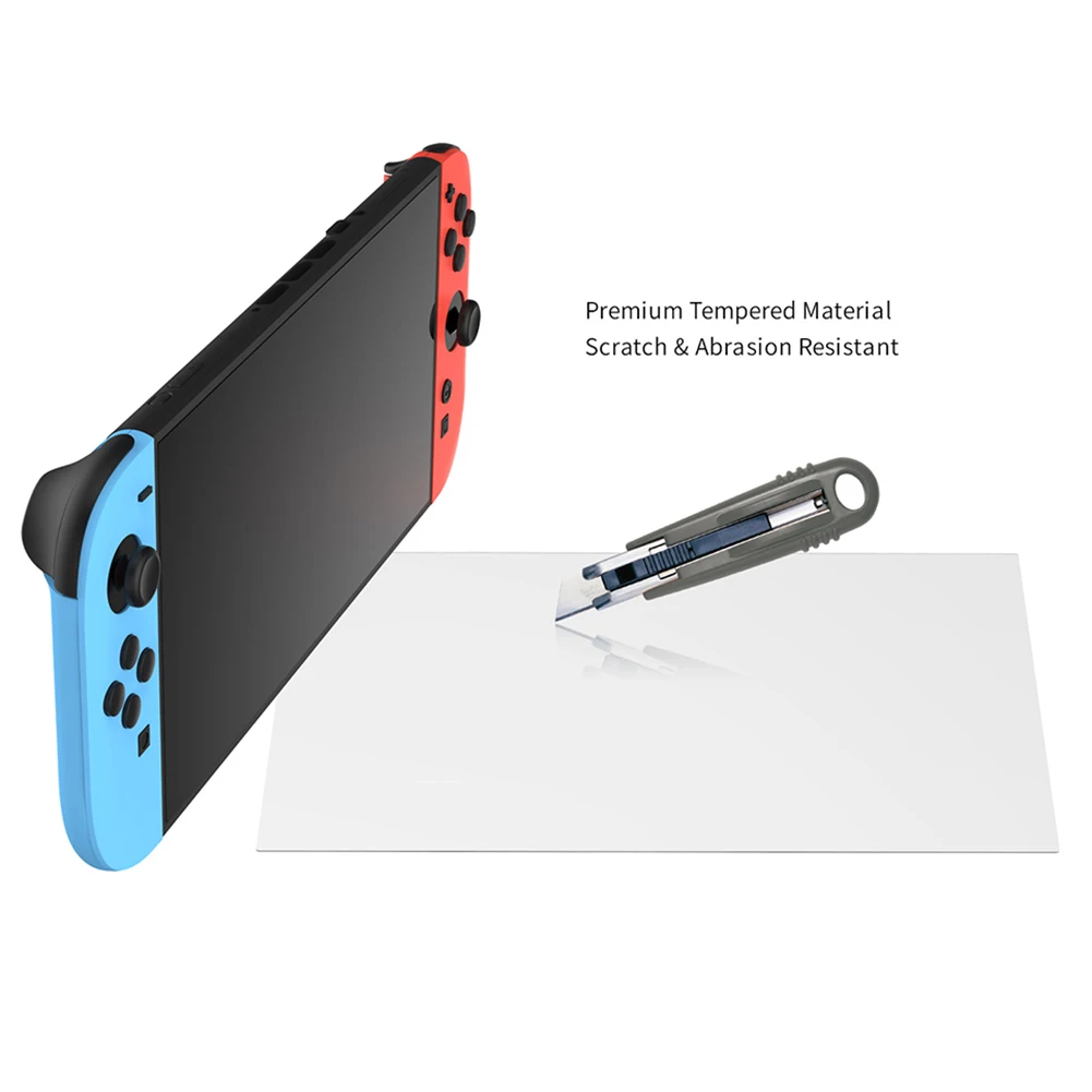 Film protecteur d'écran en verre trempé pour Nintend Switch 2, Film en verre trempé Ultra-clair anti-rayures pour Switch 2
