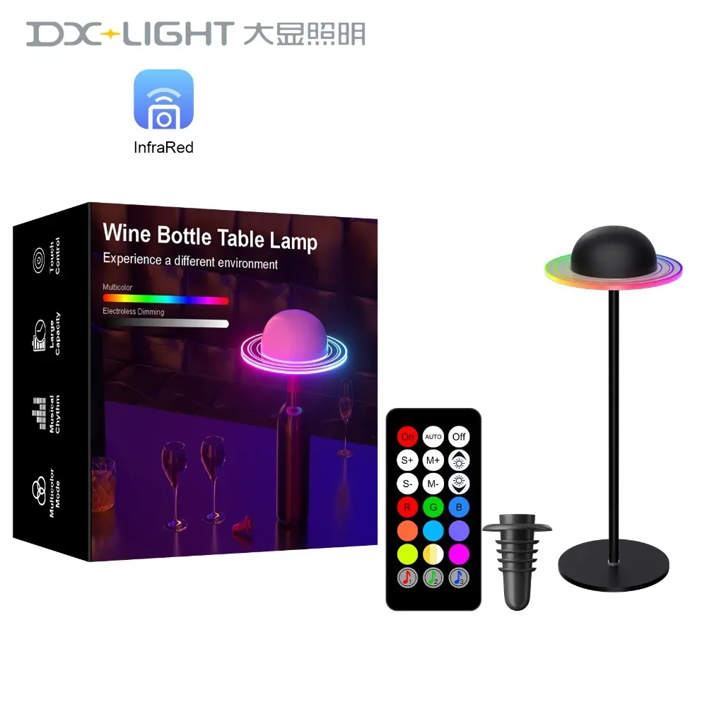 Star light, night light, rechargeable LED, creative atmosphere light, high-end bedside lamp, bedroom moon light