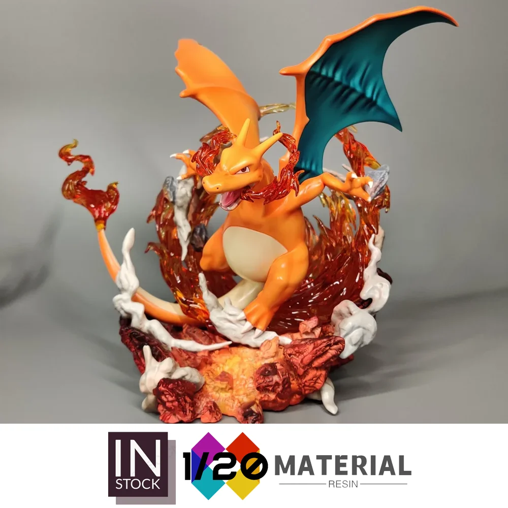 [متوفر] عالم مقياس الراتنج 1/20 [DAIDAI] - Charmander & Charmeleon & Charizard [Split RE-MENT]