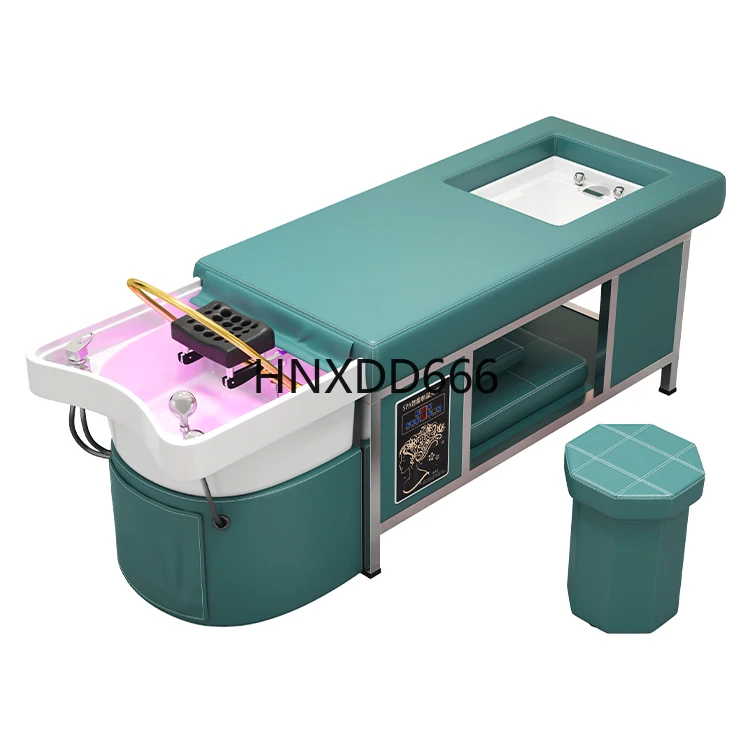 

Thai Head Therapy Water Circulation with Foot Therapy Shampoo Bed