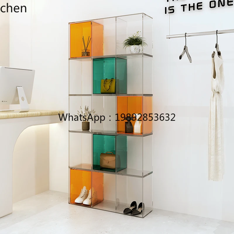 clothing store acrylic display case jewelry shoe ornament transparent acrylic display stand