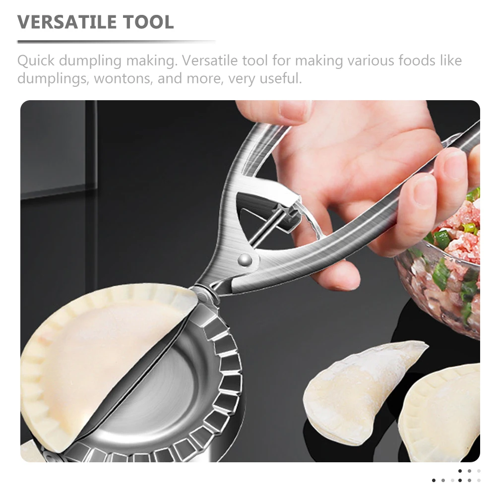 

1pc Stainless Steel Maker Mold Manual Presser Tool For Home Kitchen Compact Dough Press Molding Tool Portable Household Kitchen