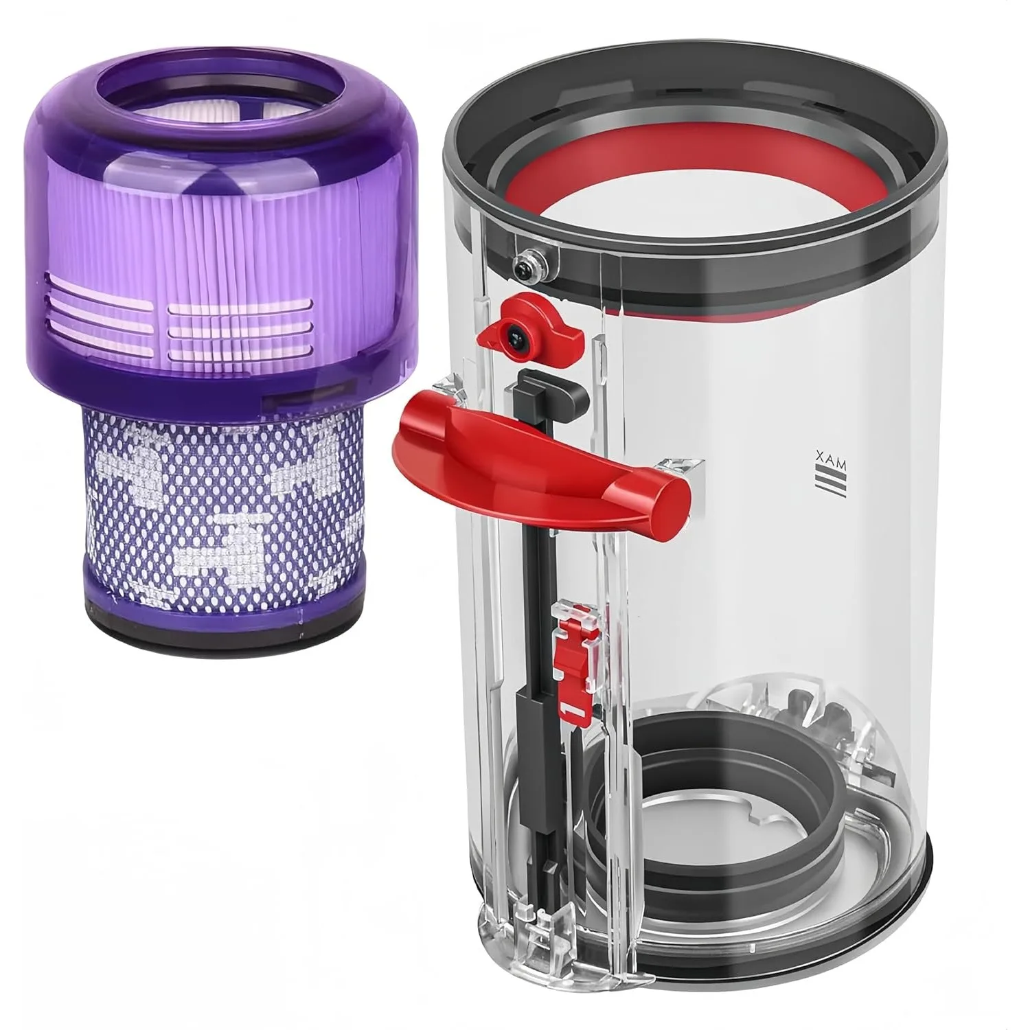 

Пылесос, совместимый с Dyson V11 V15 SV14 SV15 SV22, большая канистра, запасная часть 970050-01, инструменты