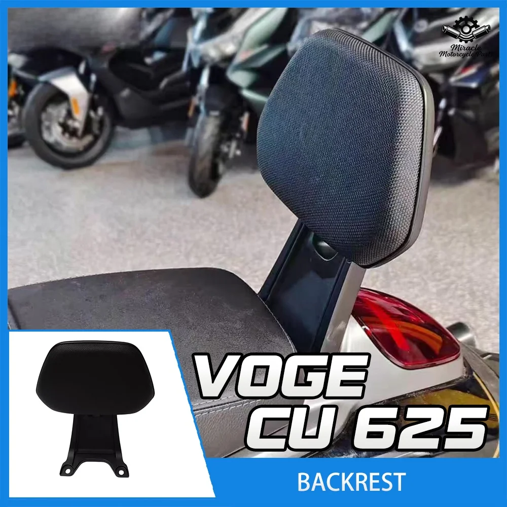 FOR Loncin VOGE CU625LX600-2 High-End Cruise Style Rear Backrest Pad with Enhanced Lumbar Support for Ultra Comfort Long Touring