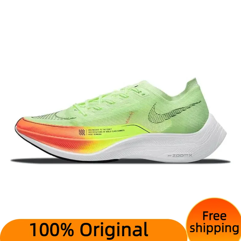 Nike ZoomX Vaporfly Next% 2 Barely Volt Hyper Orange Sneakers shoes CU4111-700 With Original Box