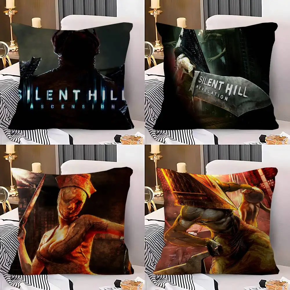 Horror Game S-Silent H-Hill Personalized Pillow Dust Cover Bedroom Kids Party Decoration Pillowcase Birthday Children Gift