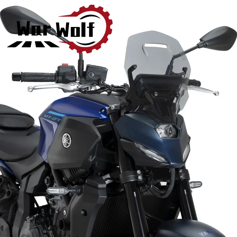 لياماها MT-07 2025-2026 Gen4 دراجة نارية بجولة الزجاج الأمامي قناع الزجاج الأمامي صالح ل MT07 MT-07 25-26 Y-AMT #2