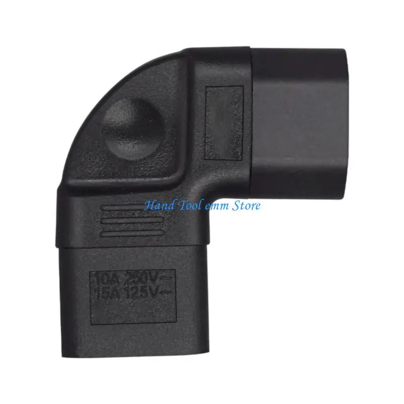 H37F Industrial C14 Male to C19 Female Power Converters with PVC Insulation Suitable for Various Model Equipment Connection