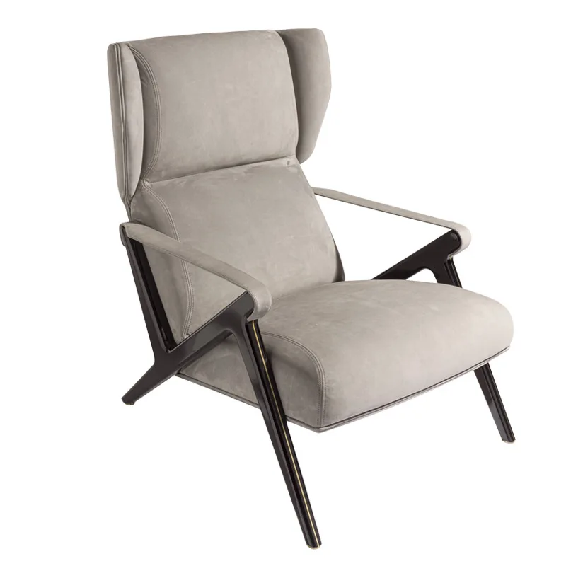 

Italian style, living room, armchair, light luxury, high-end, leather, casual